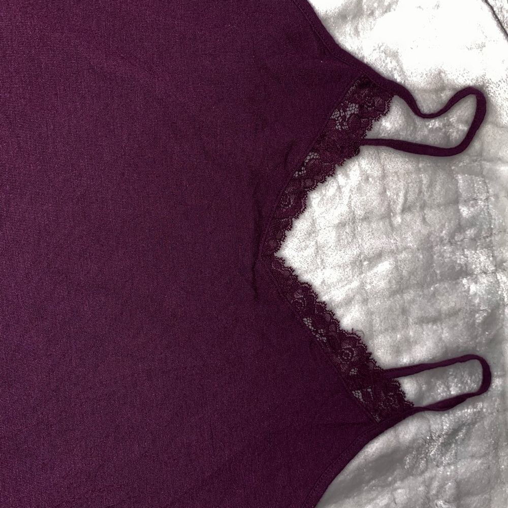 Cute purple crop top